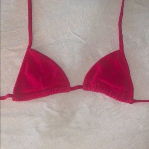 Towel Triangle Kini Top